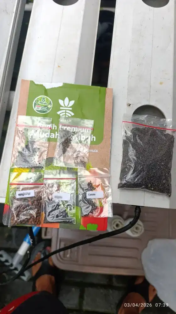 Set hidroponik tinggal tanam