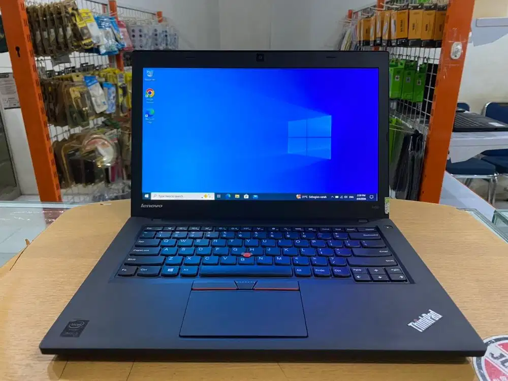 Laptop Lenovo ThinkPad T450 Core i5 Ram 8Gb SSD 256Gb 14in Slim Mulus