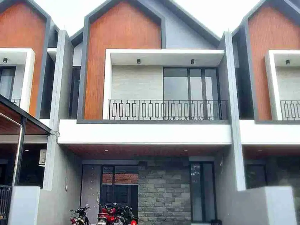 RUMAH BARU SCANDINAVIA MANYAR TIRTOYOSO DEKAT RAYA KERTAJAYA WISMA MUKTI ARAYA NGINDEN