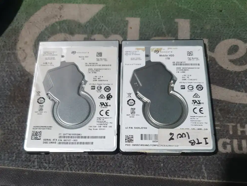 Hardisk Laptop 1 TB 100/100 %