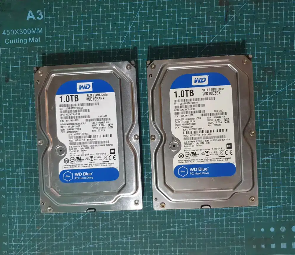 Hardisk PC CCTV 1TB 100/100 % Siap pakai