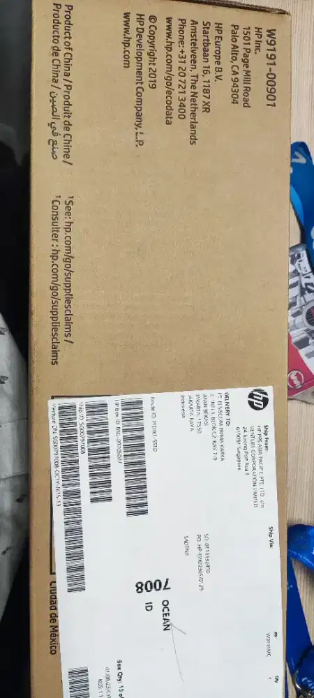 Tinta Printer HP Laserjet W9191MC

Cyan