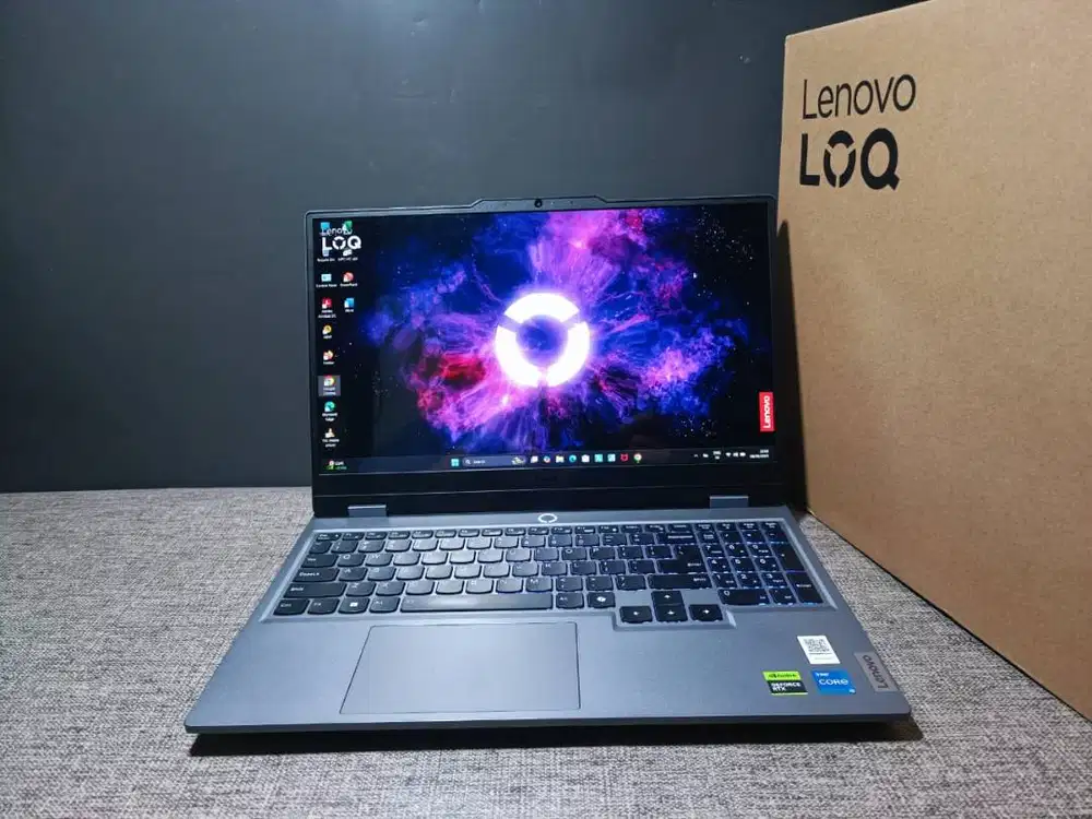 LENOVO LOQ 15IRX9 i5-13450HX RTX 4050 6GB | 100% sRGB | Garansi 2026 |
