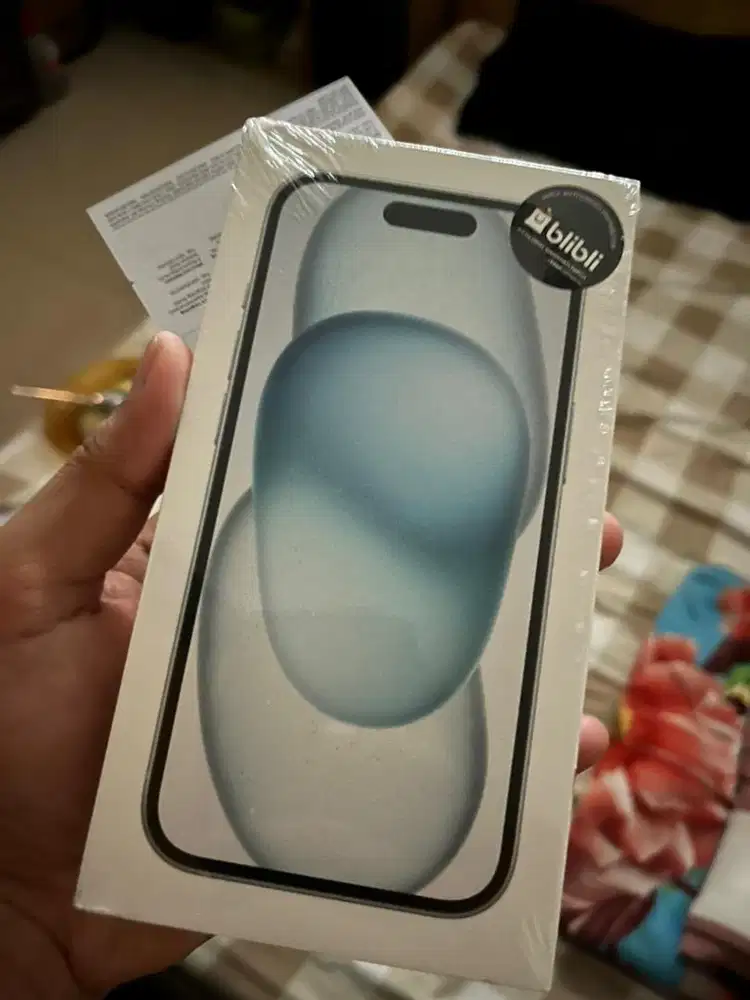 WTS iPhone 15 128gb blue (New Segel)