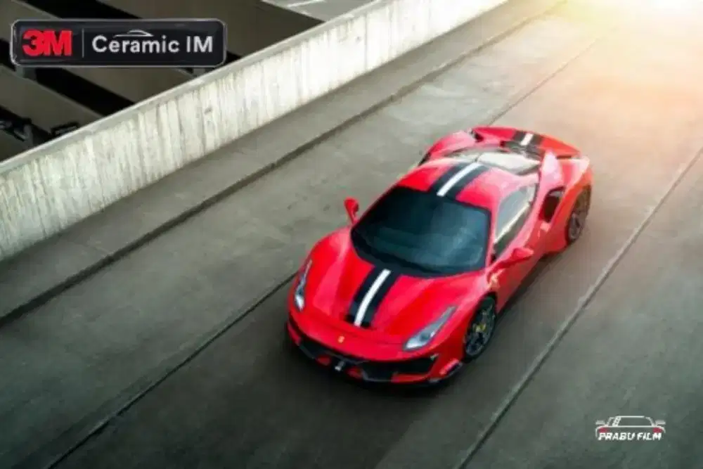 Kaca Film mobil 3M Ceramic IM Tampil hitam pekat Tolak Panas tinggi