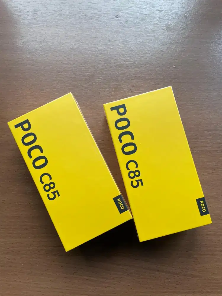 Poco C85 6/128 New garansi resmi 15 Bulan