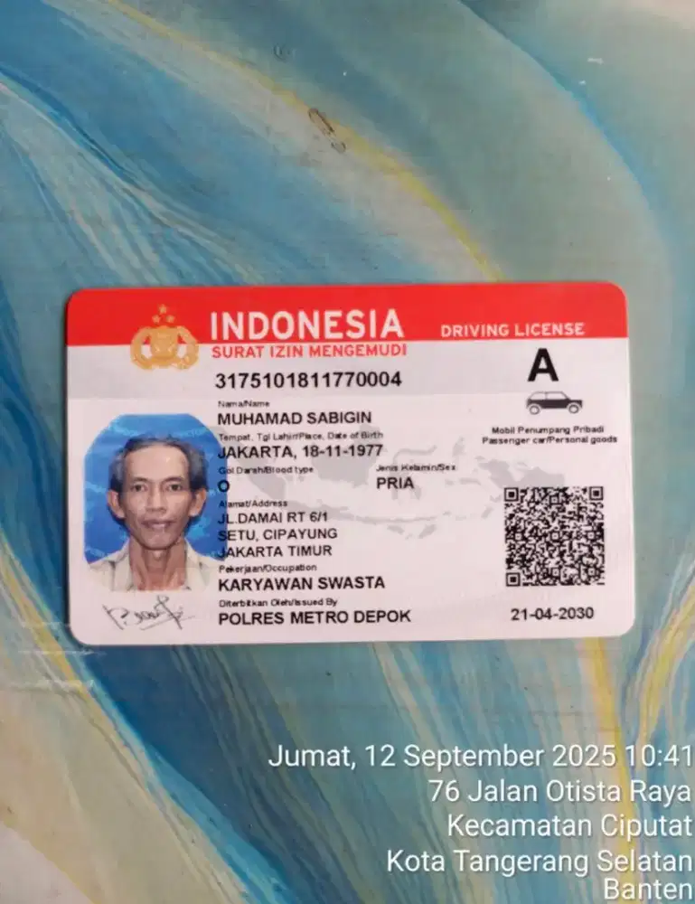 Driver serabutan