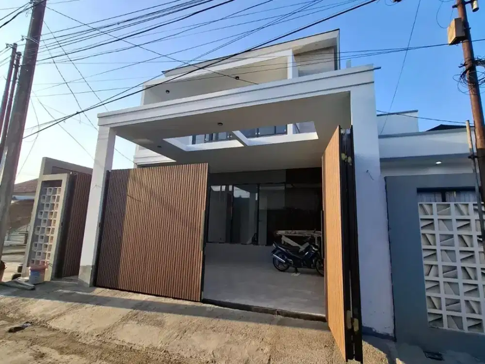 Rumah Baru Mewah Desain Kekinian Di Riung Bandung