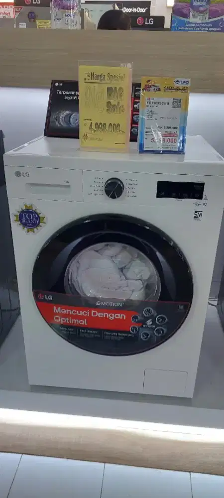 LG 9KG Front Loading Cicil DP 0 Langsung ACC