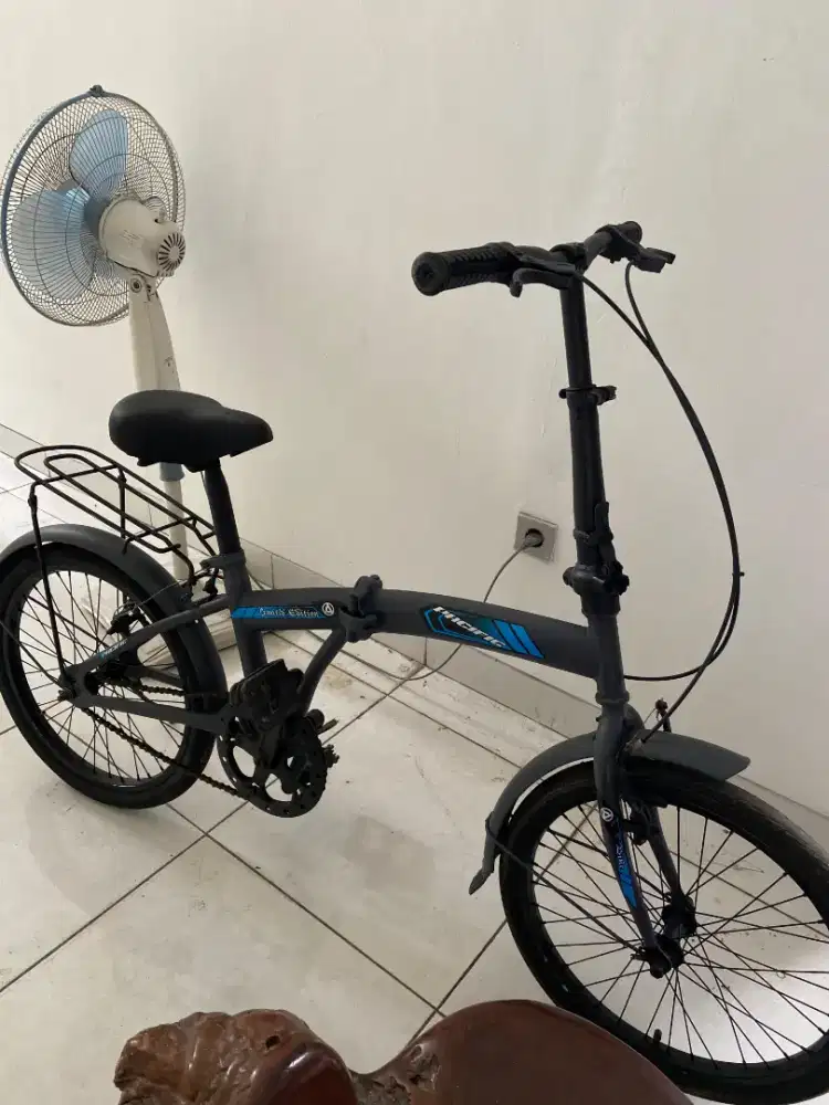 jual sepeda lipat 20 inch single speed