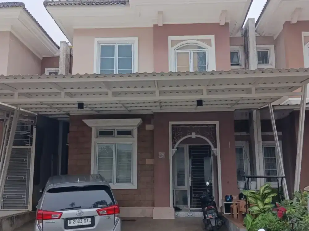 Dijual Rumah D Trimezia Gading Serpong, Uk.8x15m2, Semi Furnished