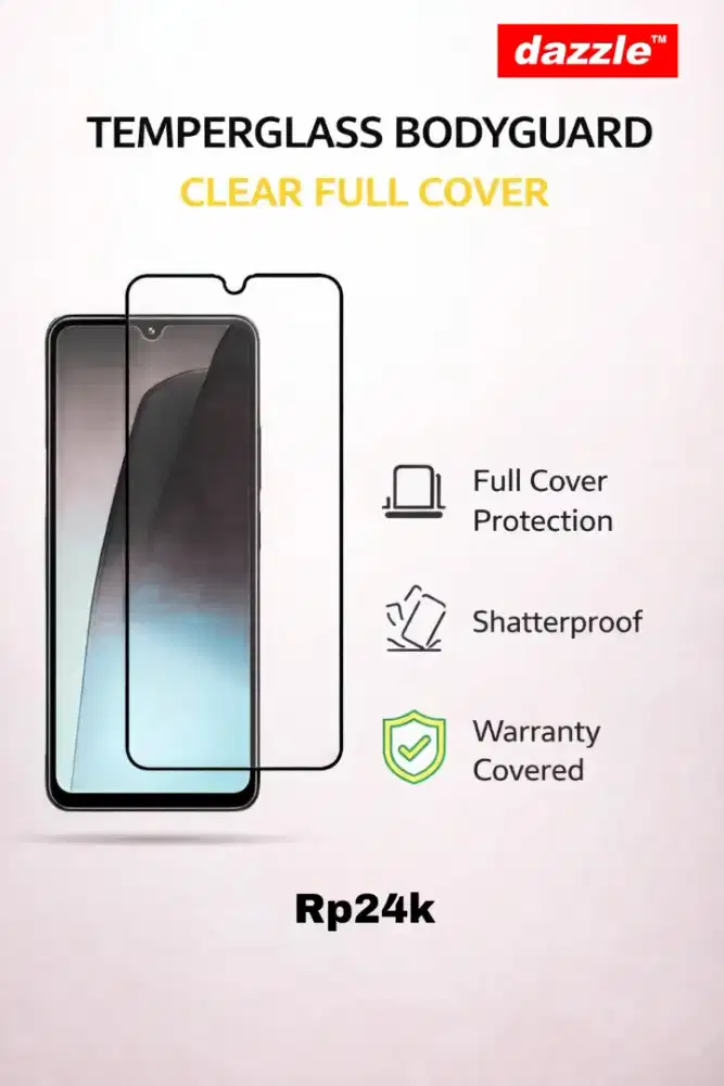 Temperglass Bodyguard Clear Full Cover