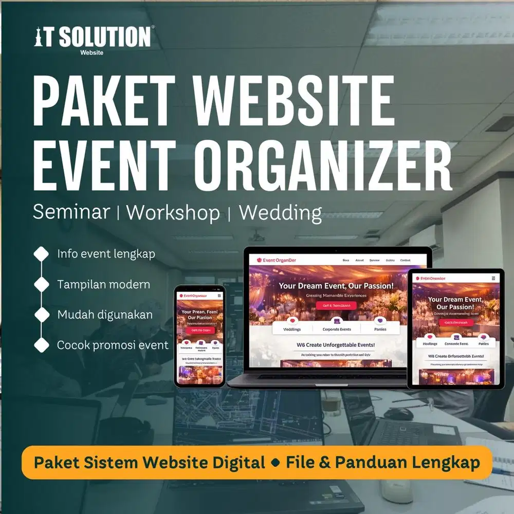 Website Event Organizer di Surabaya