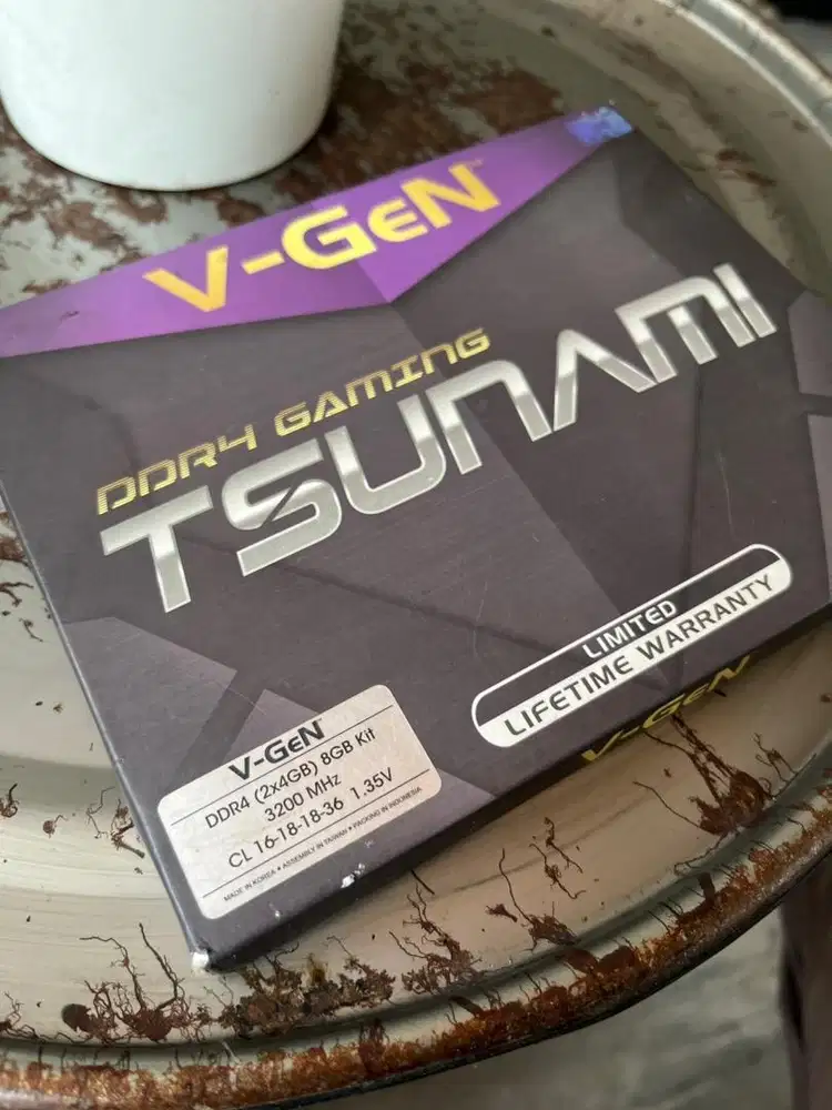 Tsunami RAM DDR4 (2x4gb) 8gb kit 3200mhz