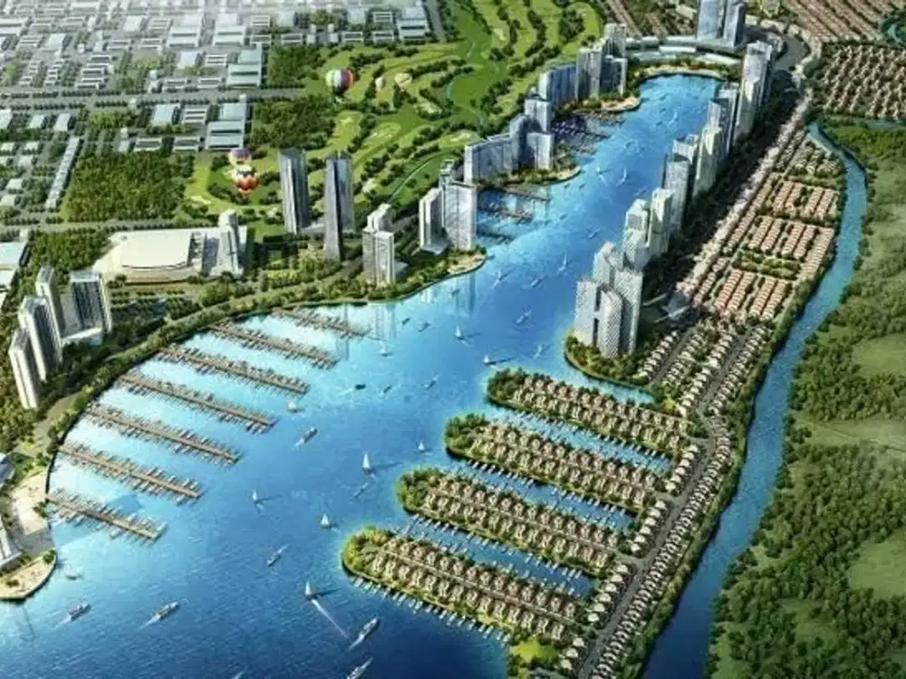 DIJUAL KAVLING TANAH AKR GRAND ESTATE MARINA CITY JIPPE