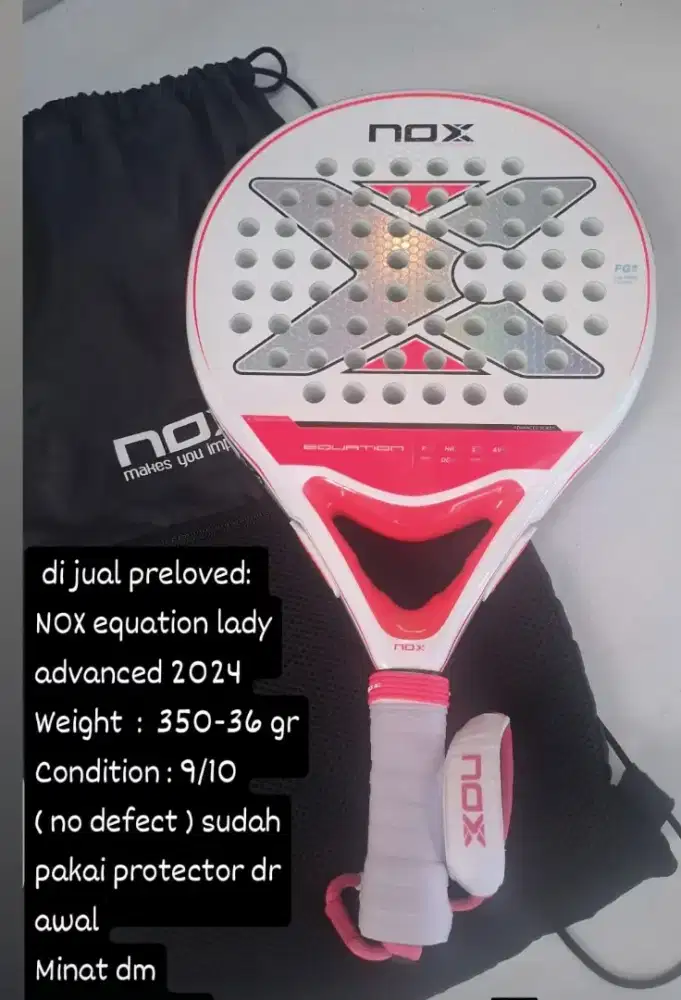 Dijual cepat Racket Padel
