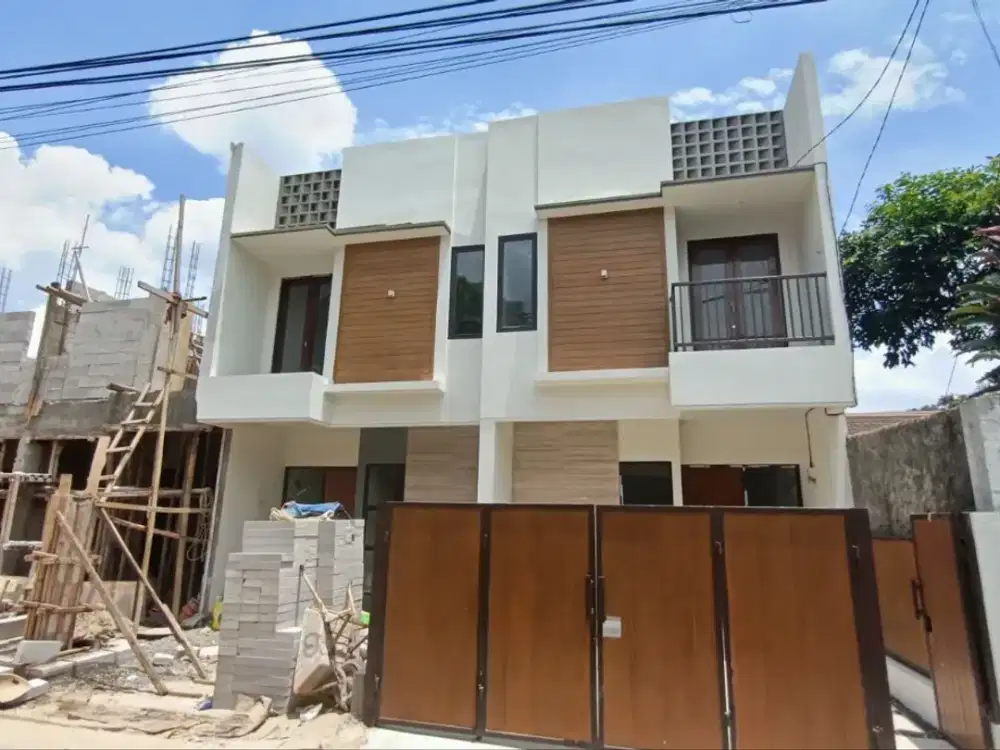 Rumah Baru dijual Murah 2Lt. Jatiasih, Bekasi dekat Tol Jatibening
