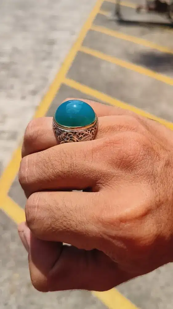 Batu BACAN doko natural tanah hitam