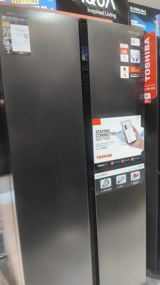 TOSHIBA SIDE BY SIDE