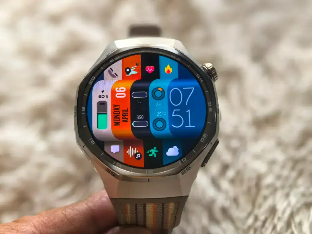 Huawei Watch GT 6 Pro Brown Like New 99,99% Aktifasi 30 Maret 2026