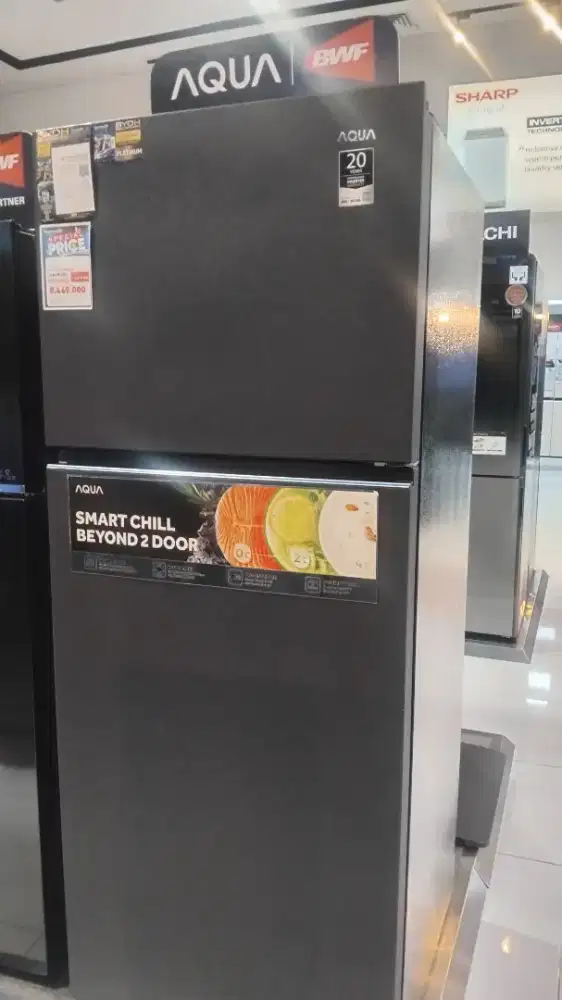 KULKAS AQUA TWO DOOR