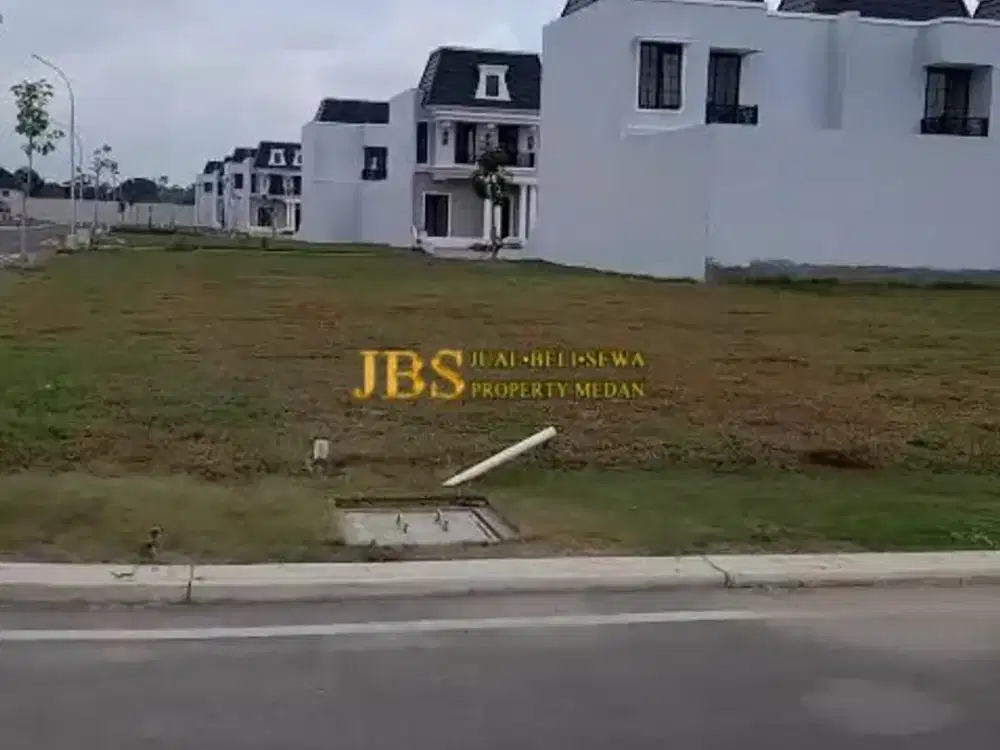 Dijual Kavling View Danau di Komplek Citraland Sampali - Medan