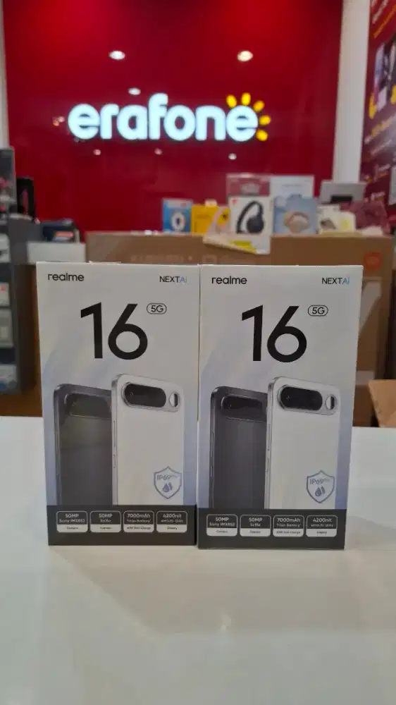 REALME 16 5G RAM 8/256GB DAN 512GB BISA KREDIT