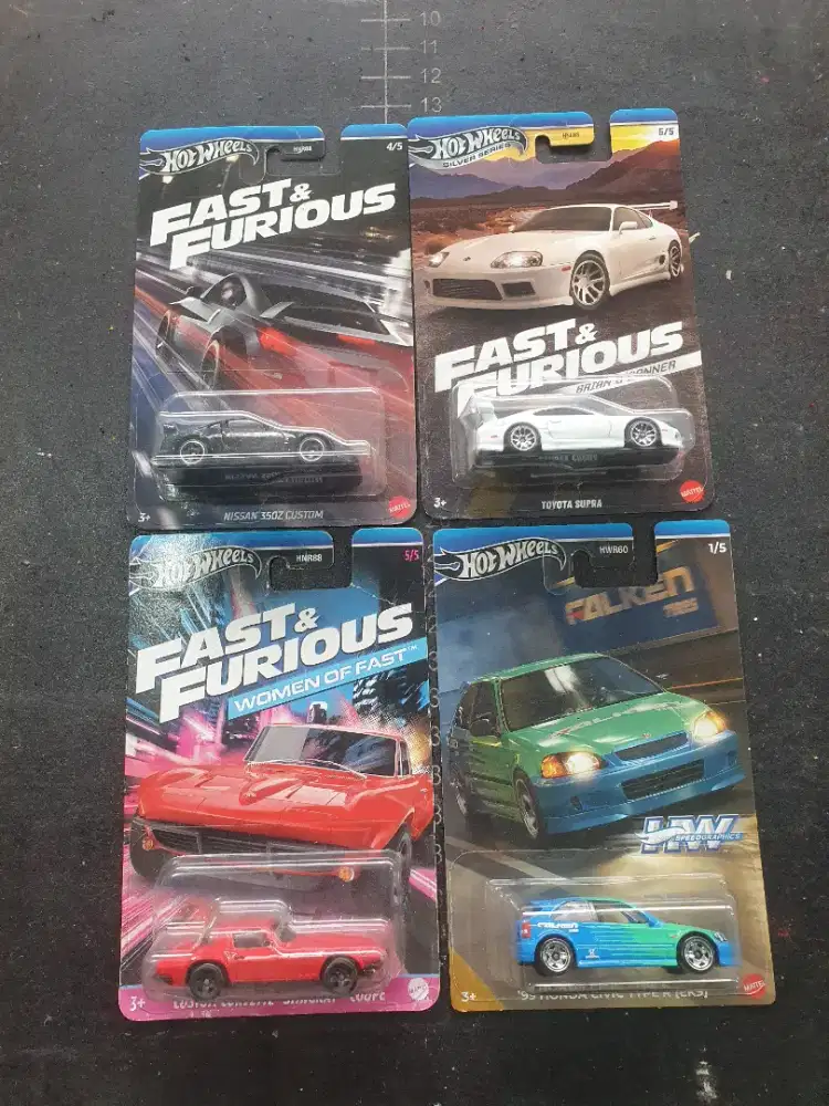Hotwheels fast and forius