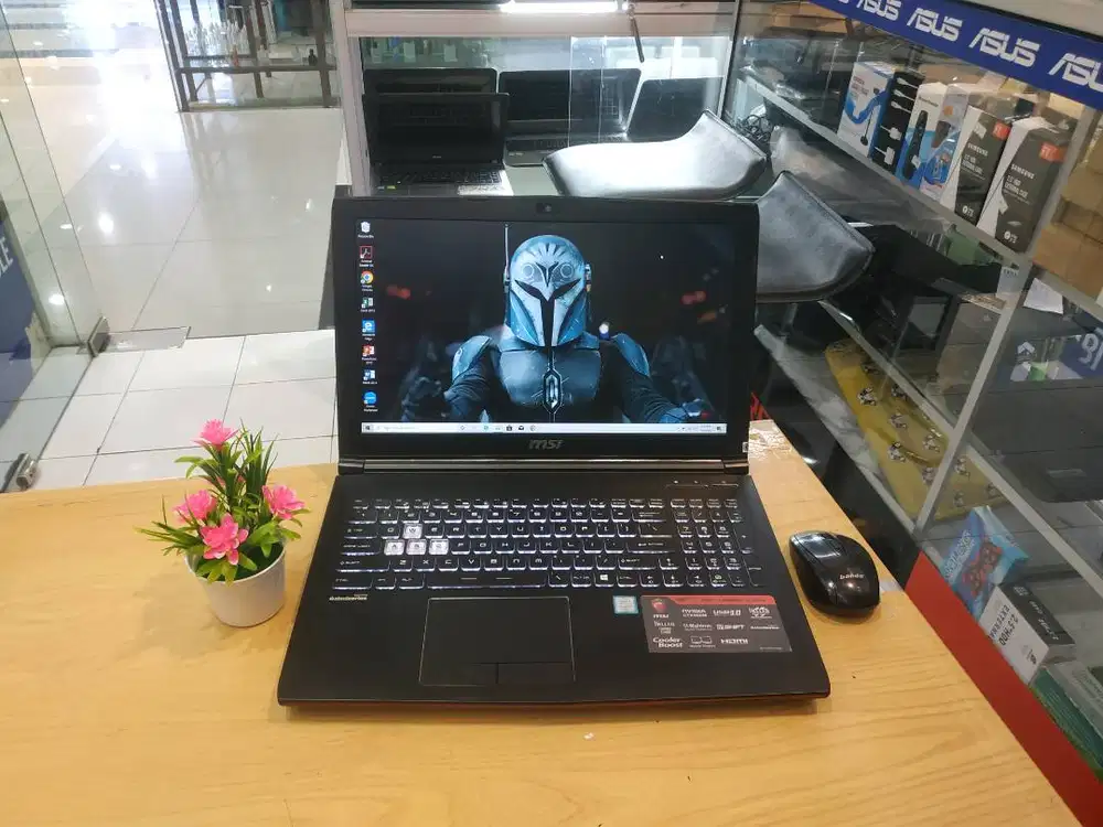 LAPTOP MSI GP62 6QC CORE i7 RAM 16GB NVIDIA DIJUAL