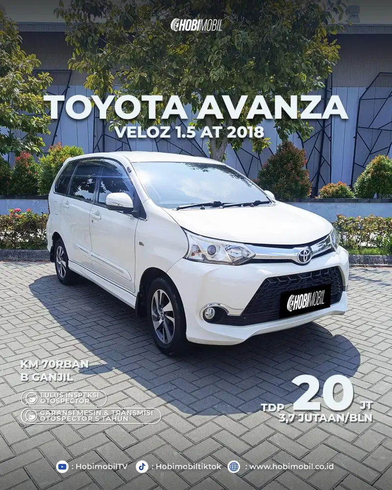 Avanza Veloz 1.5 AT Thn 2018