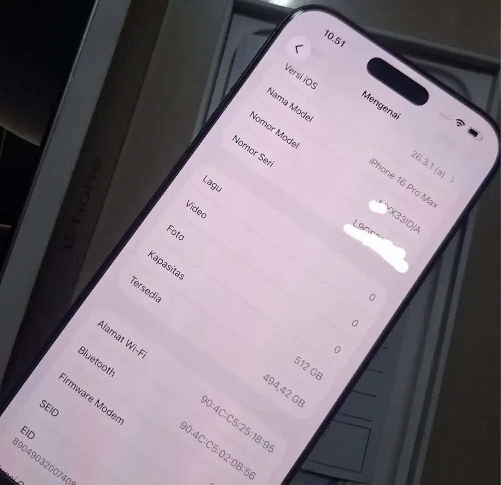 Iphone 16 Pro Max 512gb iBox