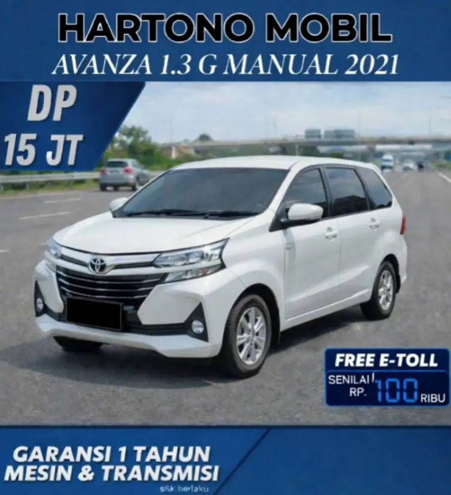 Avanza 1.3 G MT 2021