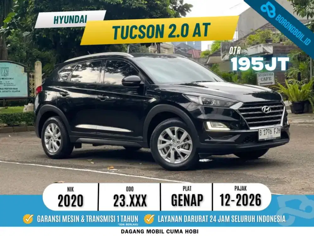Hyundai Tucson 2.0 Matic 2020 Hitam Metalik [Low KM]