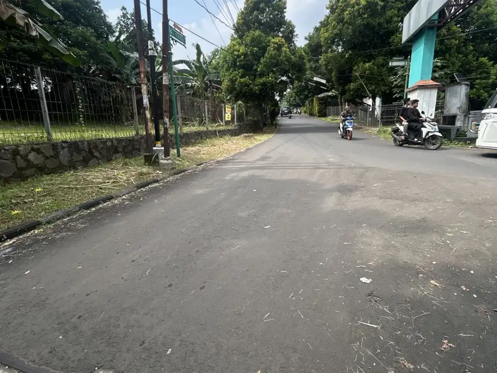 TURUN HARGA: Tanah Pinggir jalan Witanaharja pamulang