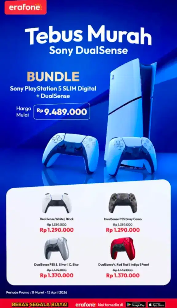 Ps 5 promo khusus sampai 15 april