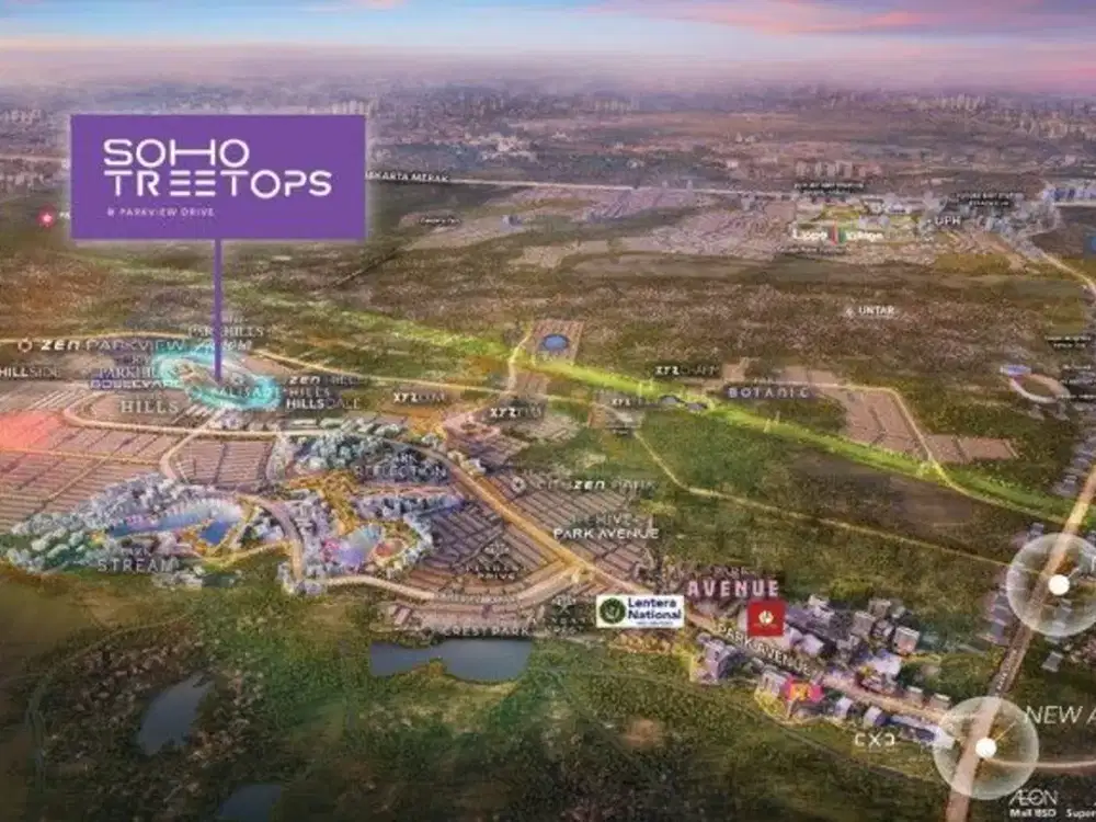 NEW SOHO PREMIUM Modern Minimalis 3 Lantai + Area Eksclusif Alfresco