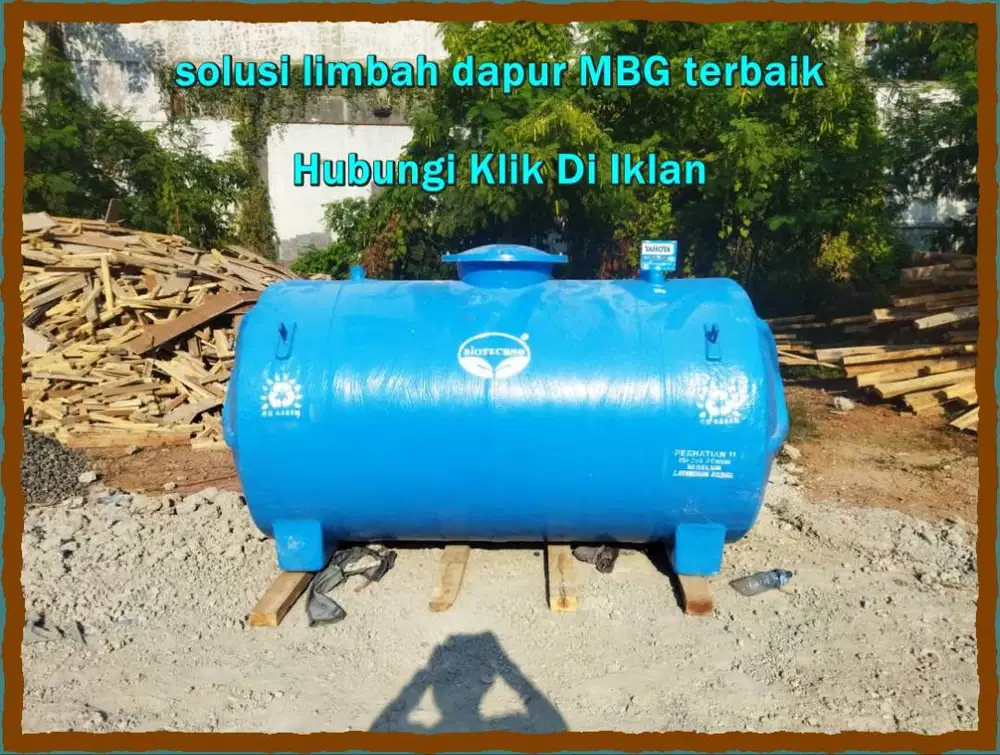 IPAL dapur ramah lingkungan MBG