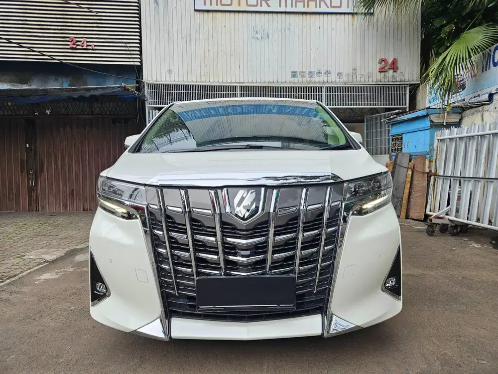 34 rb km Toyota Alphard 2.5 G TSS 2024 nik 2023 putih white full ori