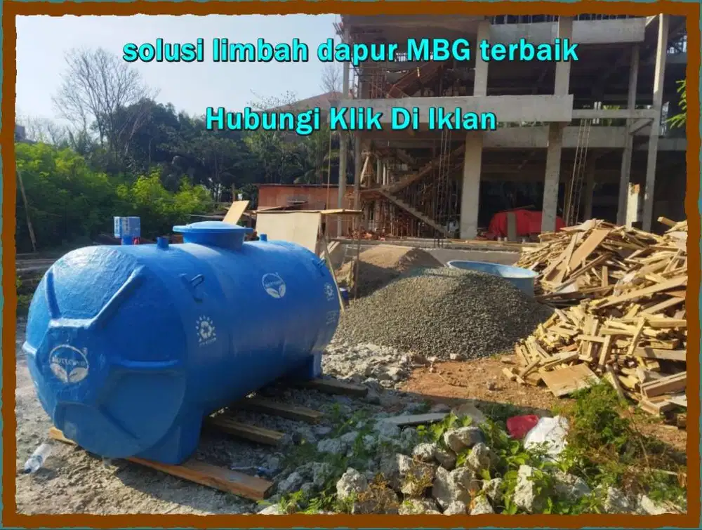 IPAL dapur SPPG hemat biaya MBG-IPAL Badan Gizi Nasional, IPAL BGN