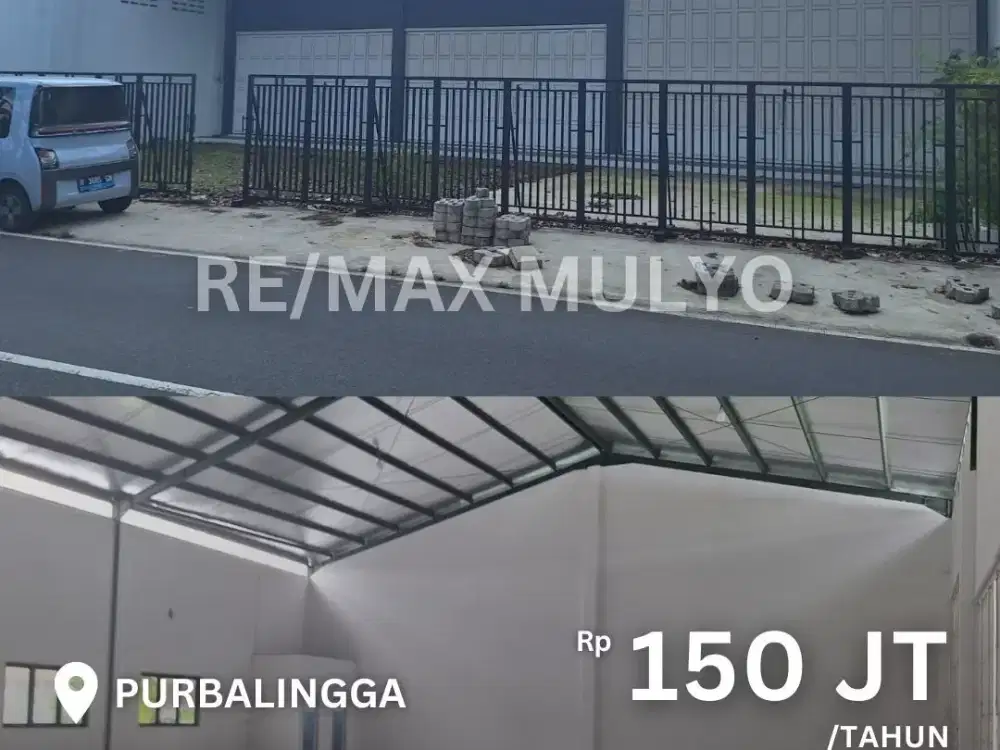 Disewakan Gudang Untuk Usaha atau Industri Luas dan Strategis Area Purbalingga