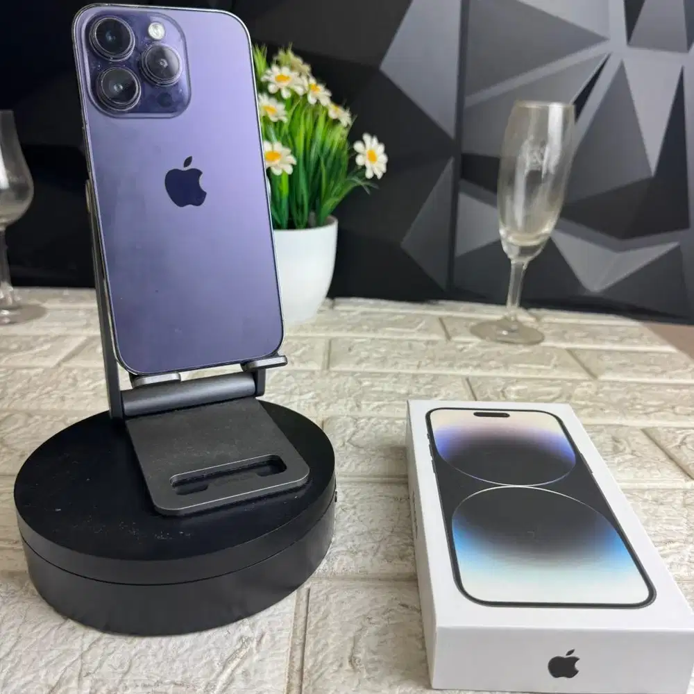 Iphone 14 pro 128gb Ex ibox Murah cuma Minus Face ID Bisa COD dan TT