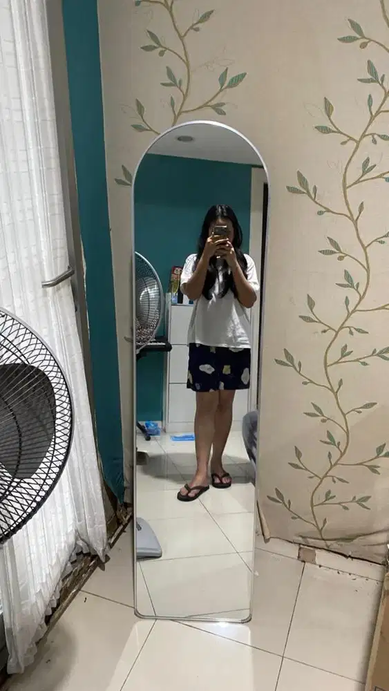 Cermin full body standing mirror 150x30 cm