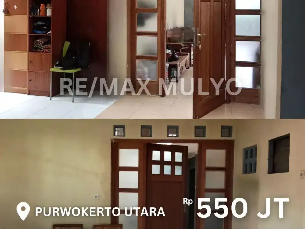 Dijual Rumah Tinggal Siap Huni Area Purwokerto Utara