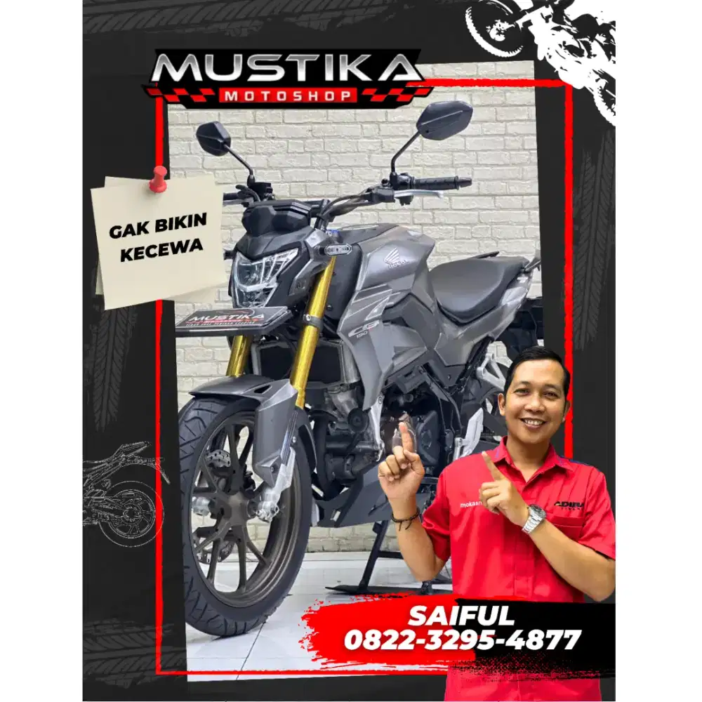 Obral dp600rb Murah!!Honda CB150R Se 2021 N Kota Mulus-Mustika Saiful