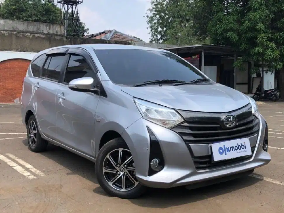 TDP 7,JT, Toyota Calya 1.2 G Bensin-AT Silver 2021