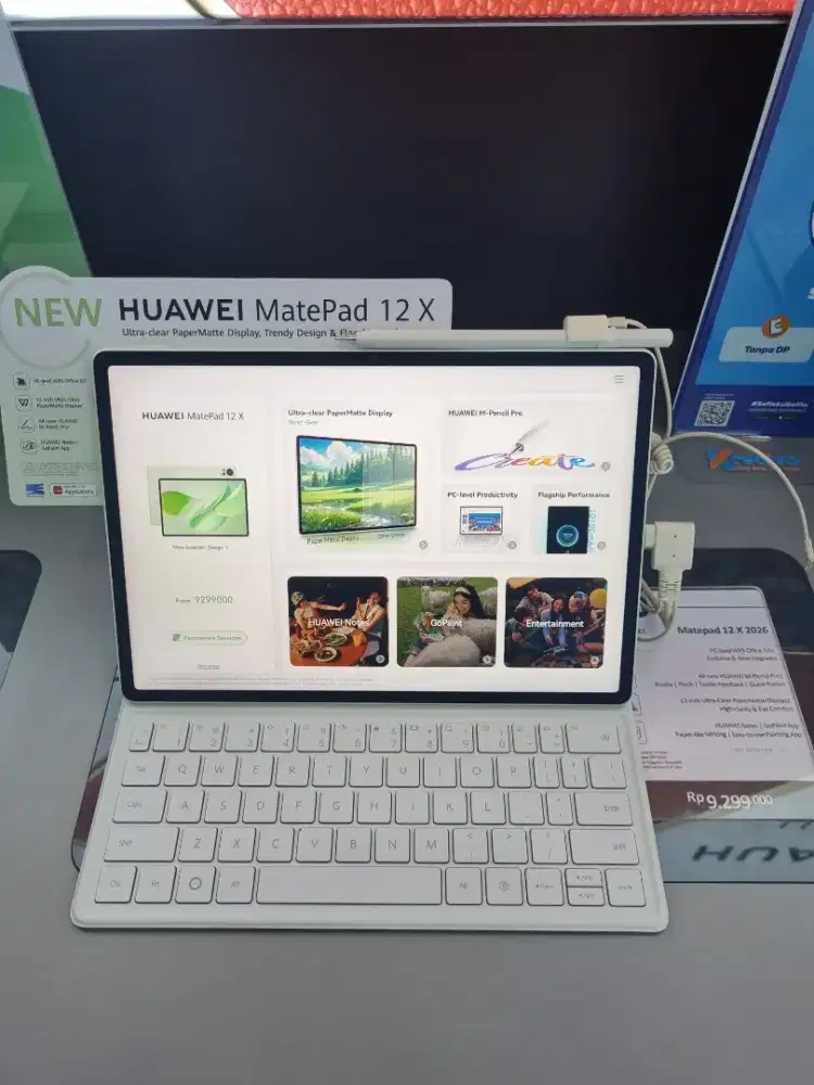 Huawei MatePad 12 X New Promo Kredit Bunga 0% & Free 2x Angsuran
