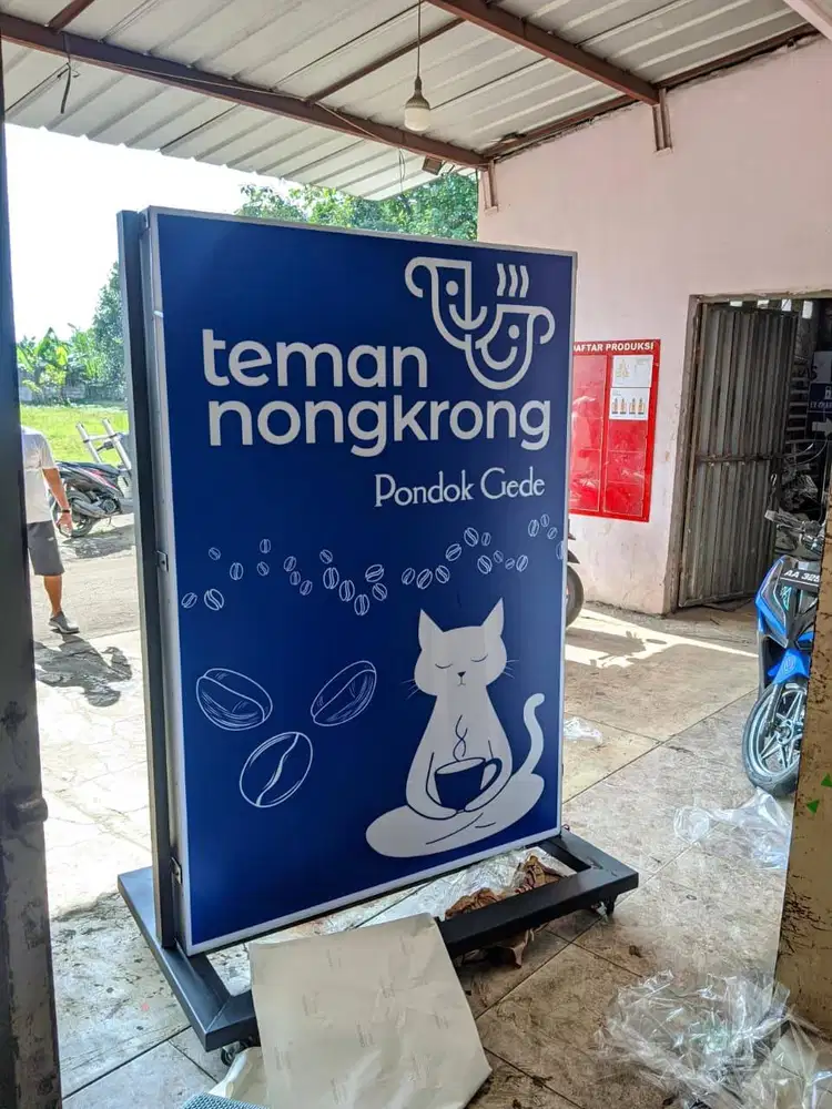 Neon box | huruf timbul | billboard | papan nama murah