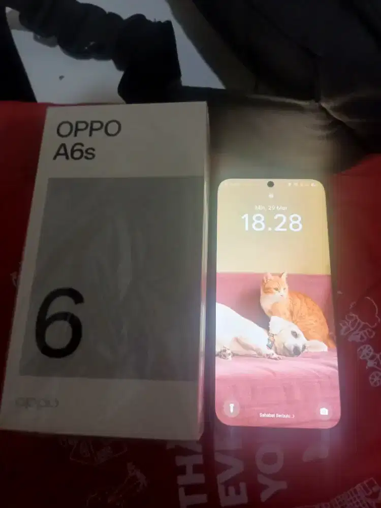 Oppo a6s 8/128 baru 1 minggu