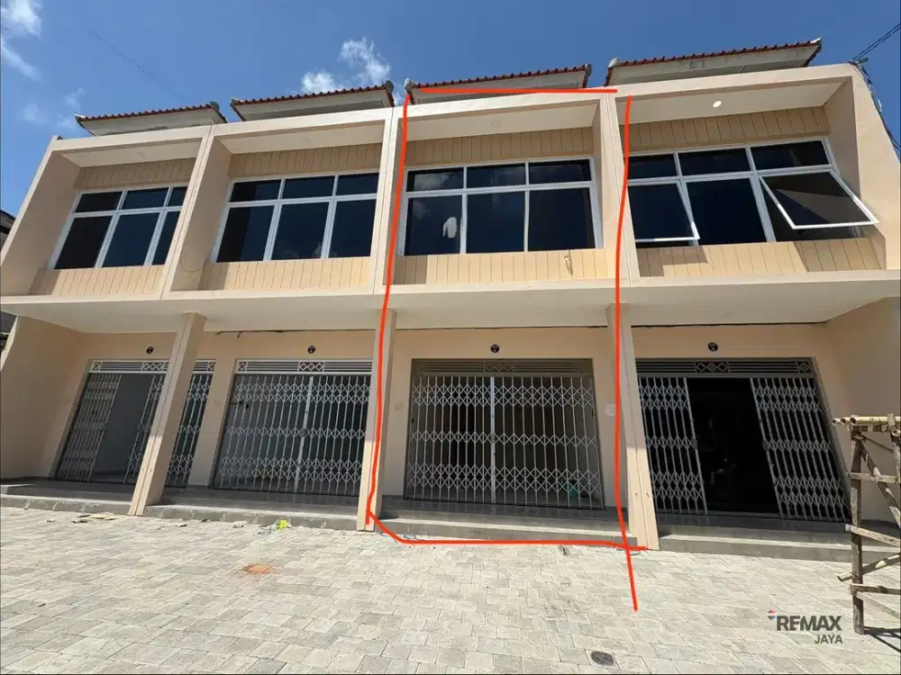 Ruko Baru Strategis Disewakan, di Gn Tangkuban Perahu, Denpasar Area