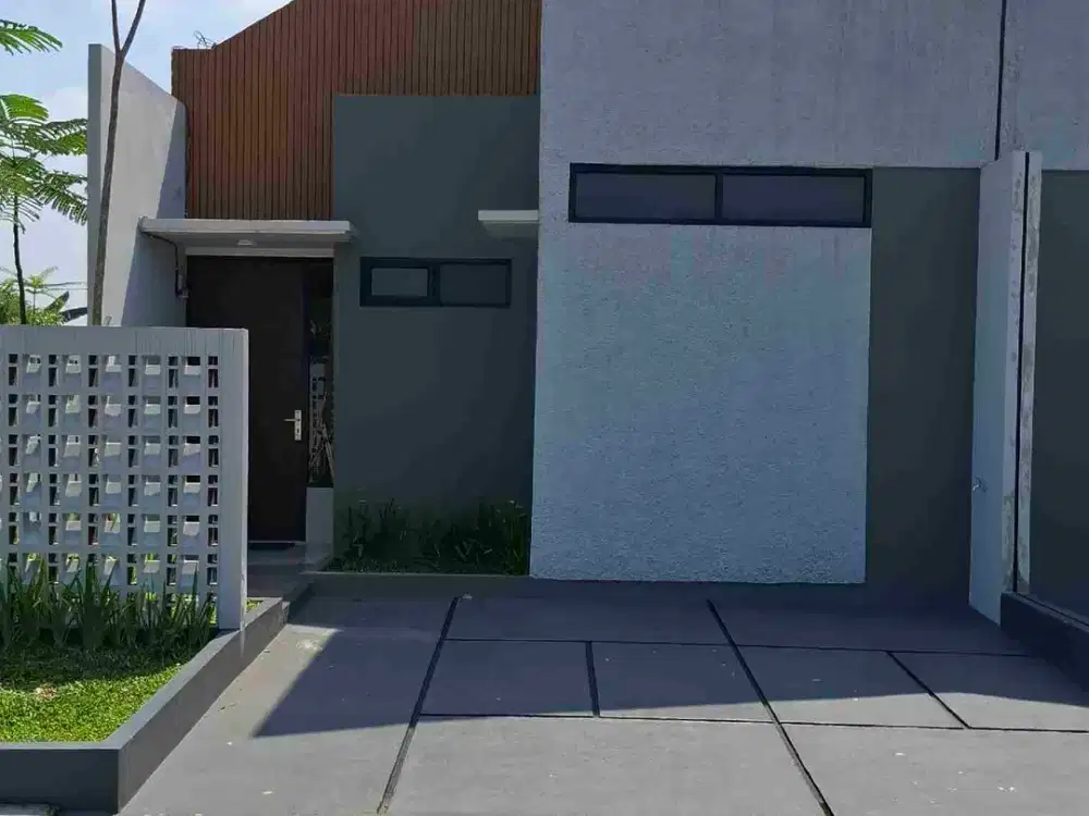 rumah Skandinavian 15 menit ke stasiun citayam